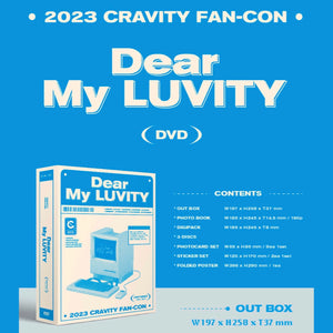 CRAVITY - Dear My LUVITY 2023 CRAVITY Fan Concert DVD